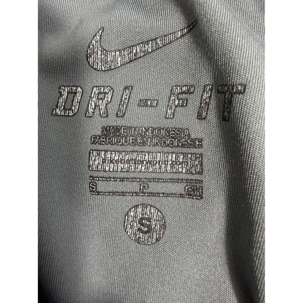 Nike Dri Fit Running Shorts Womens Small Gray Black Athletic Gym - Picture 6 of 9